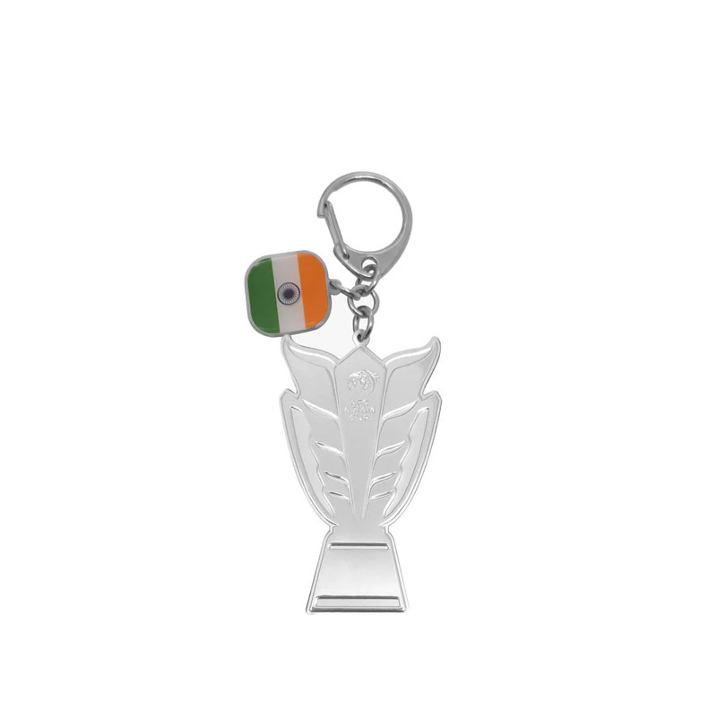 2D Trophy Keychain with Country Flag - India - أكسسوار
